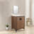 Kelvis 24'' Single Bathroom Vanity with Ceramic Top