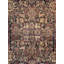 Tapis en laine d'agneau antique noué à la main 10 pi 9 po x 17 pi 8 po Kerman