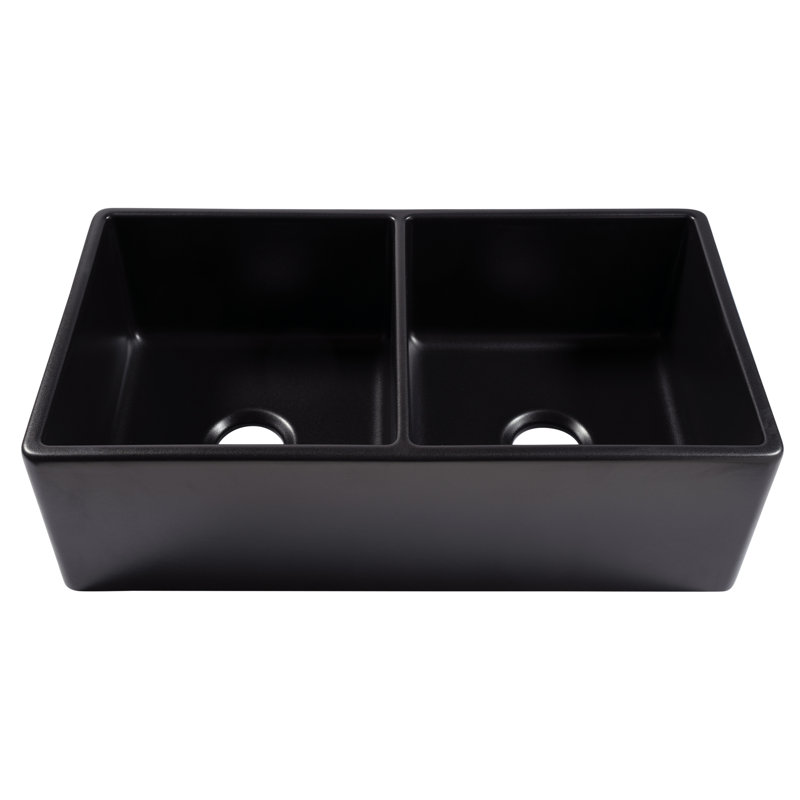 Austen Double Basin Farmhouse Kitchen Sink