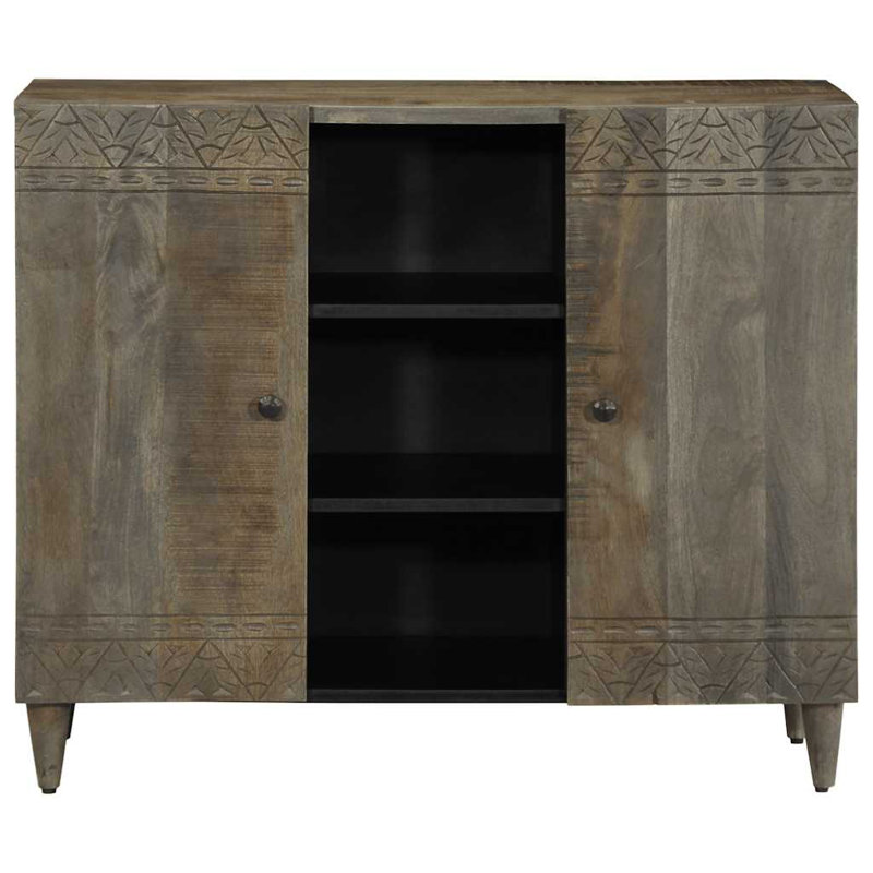 90cm Solid Wood Sideboard
