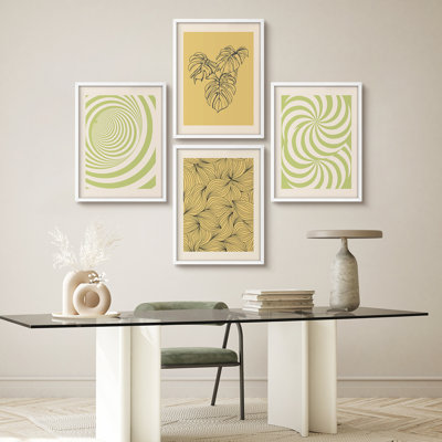 «Modern Monstera Leaf