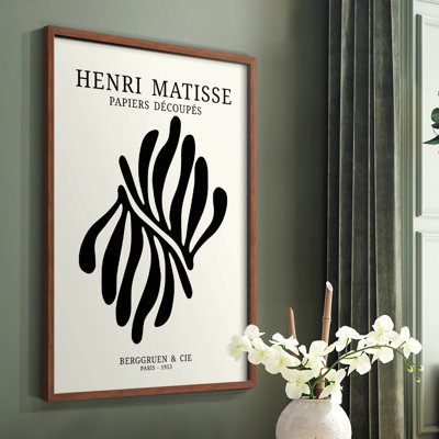 Matisse CDIX Framed Print - Solid Wood