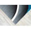 Tapis gris / turquoise à motif abstrait Mccampbell-34073181