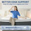 Matelas hybride moyen de 14 pouces dans un sommier coussiné-317241183-298987783