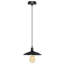 Contreras 1 - Light Matte Black Dome Pendant-1003877112-1003877113-1003877114