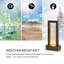 Indoor Outdoor Metal Waterfall Fountain with Lights
