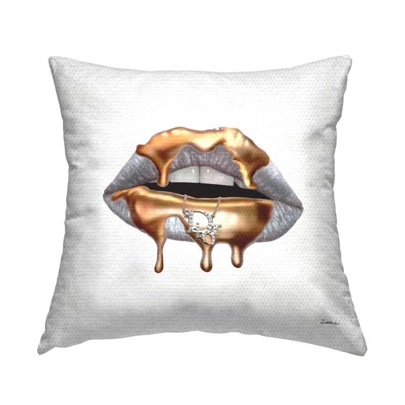Coussin d'extérieur Stupell Industries Glam