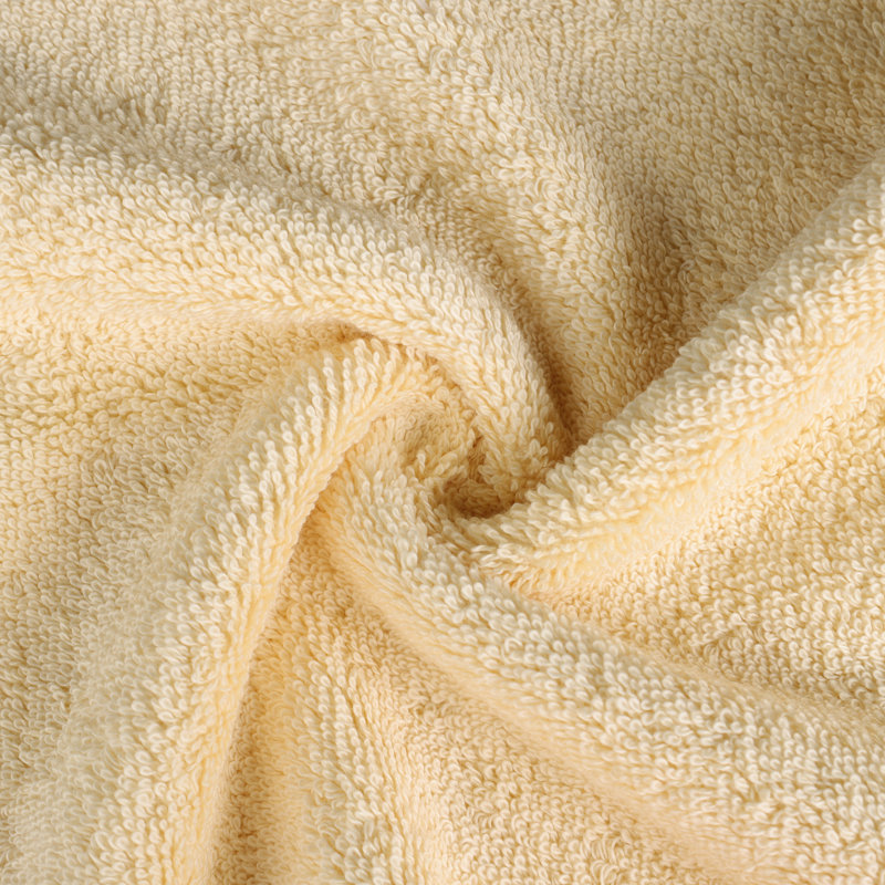 Blue Nile Mills 100% Standard Cotton Bath Towel (Set of 4), Cream