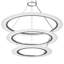 Arctic Rings 3 - Light LED Chandelier-70912274-70912277