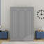 Lit escamotable double avec tablettes-1263004992