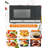 Commercial Chef 0.9 Cubic Feet 900 Watt Countertop Microwave