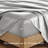 Satin Light Grey 100% Satin Luxury Wrinkle Resistant 6-Piece Cal King Sheet Set-111014604-111014612