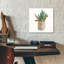  «Desert Greenhouse 13 Sq» par Danhui Nai, art mural en verre acrylique, 12 po x 12 po