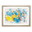 Yellow Jellyfish Watercolour - Framed Print-56882147-56882151