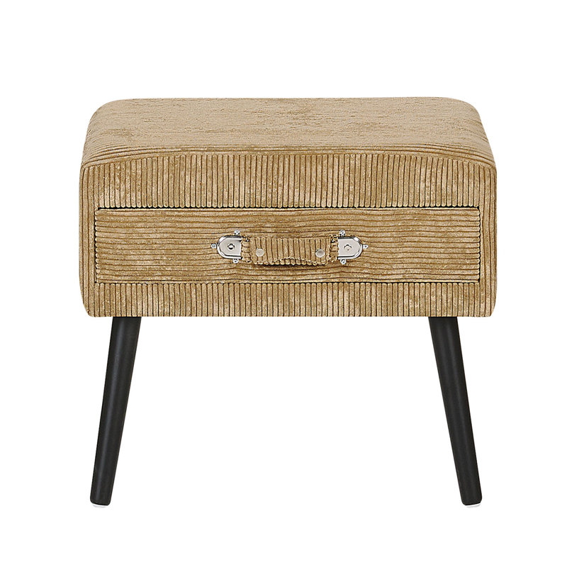 Burgess End Table, Beige