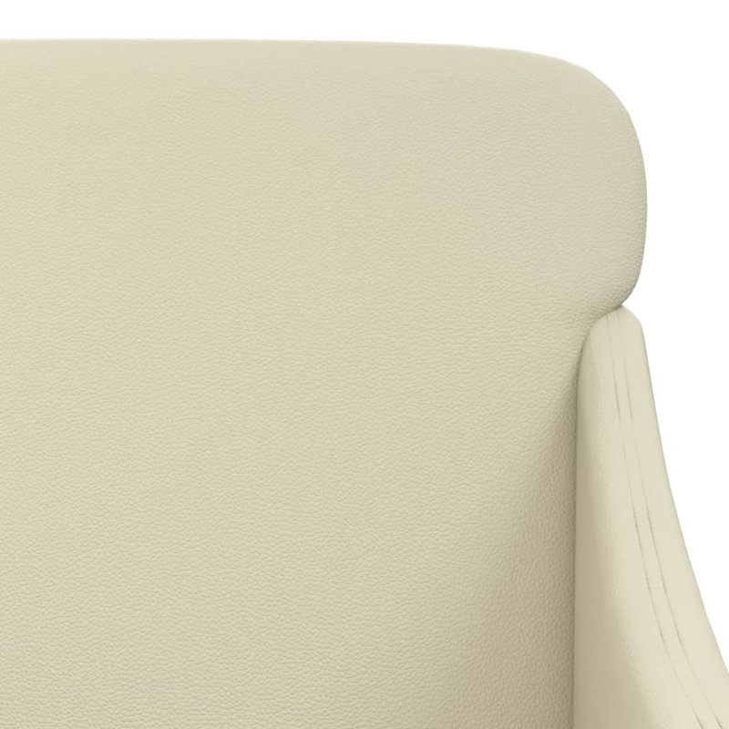 Upholstered Accent Chair, Cream