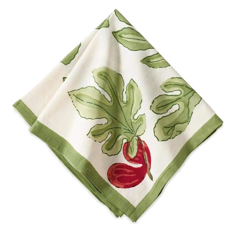 Fig Handmade Floral Tablecloth, 71" x 71"