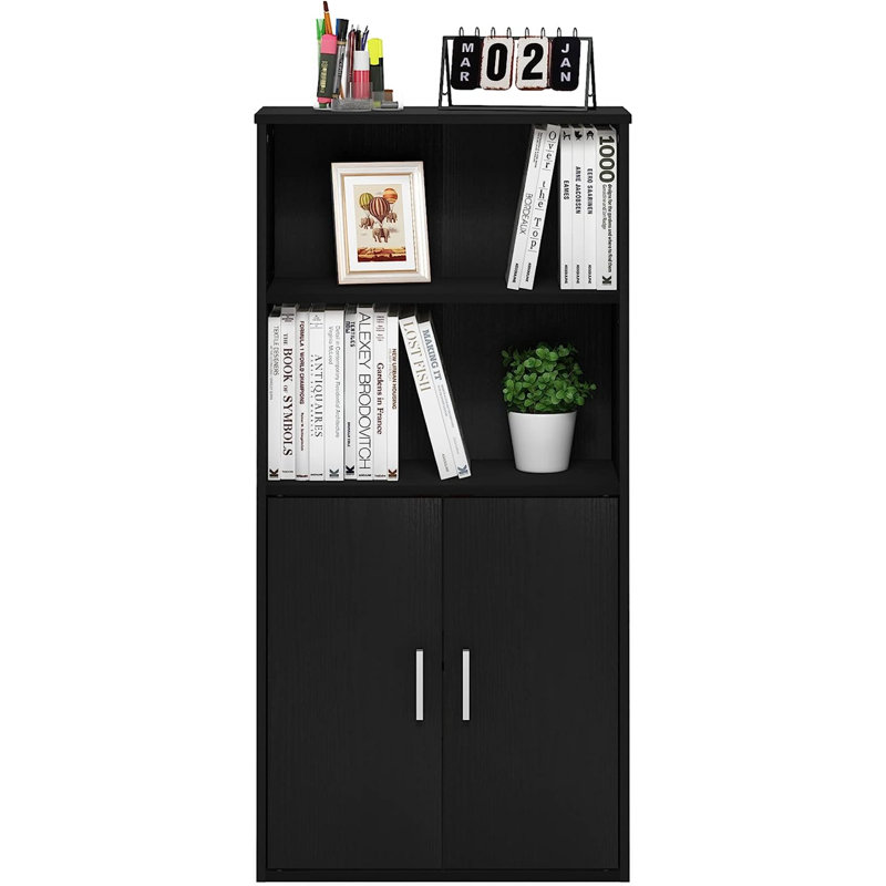 2 - Door Closet System, Black