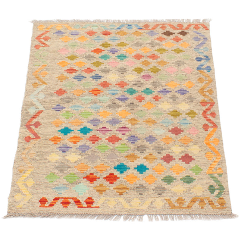 Kiarah Wool Geometric Indoor Rug