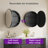 Gervon Round Wall Mounted Medicine Cabinet with Shelves-97885410-97885417