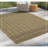 Jute/Black Indoor/Outdoor Area Rug-2034982706