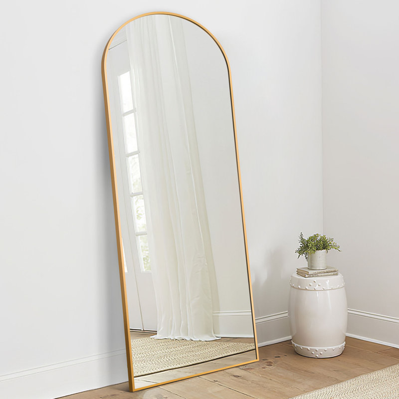 Miroir pleine grandeur Calliegh, 64 po x 21 po, Doré