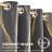 Geometric Blackout Thermal Curtain Pair-75333667-75333670