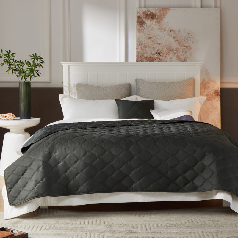 Housse pour canapé à coussins pour animaux de compagnie, Polyester gris