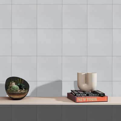 True Story Textured 12'' W x 12'' L Porcelain Throughbody Singular Tile