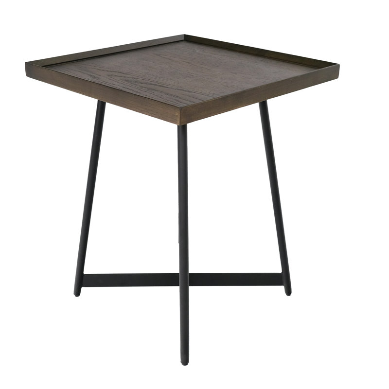 | Liverpool | Table de bout carrée 18 po, Noyer