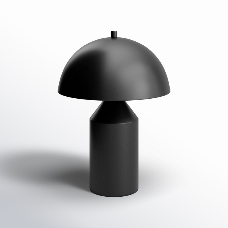 Jemma Metal Table Lamp, Black