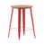 Plateau brun / base rouge