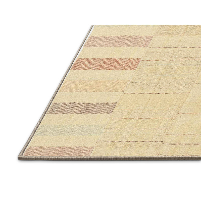 Tapis brun/vert ciel contemporain, Rectangle 8 pi x 10 pi