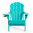 HDPE Outdoor Foldable Adirondack Chair Set Fire Pit Chair-1765237181