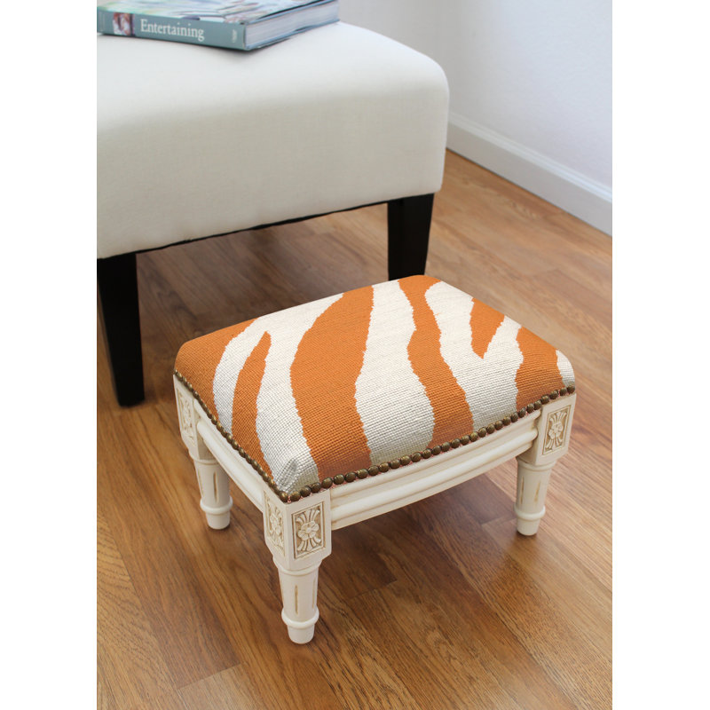 Repose-pieds de 14 po Charleville, Orange