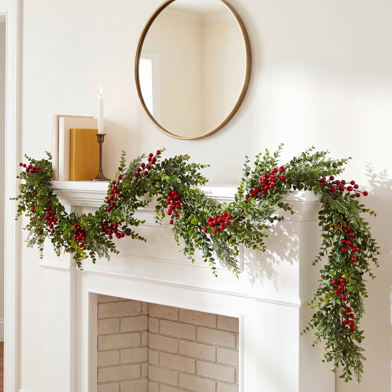 Liane 60" Eucalyptus Christmas Garland