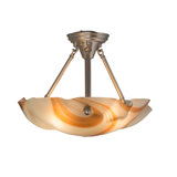 Metro Fusion 2 - Light Semi Flush Mount