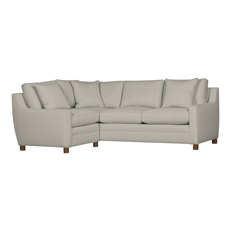 American Bungalow 2-Piece Fairgrove Sectional, Tuck Metal, Navajo