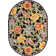 Hollander Floral Hand Hooked Wool Black Area Rug