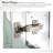 Rectangular Recessed Or Wall Mount Aluminum Frameless Medicine Cabinet Mirror With Adjustable Glass Shelves-894689151
