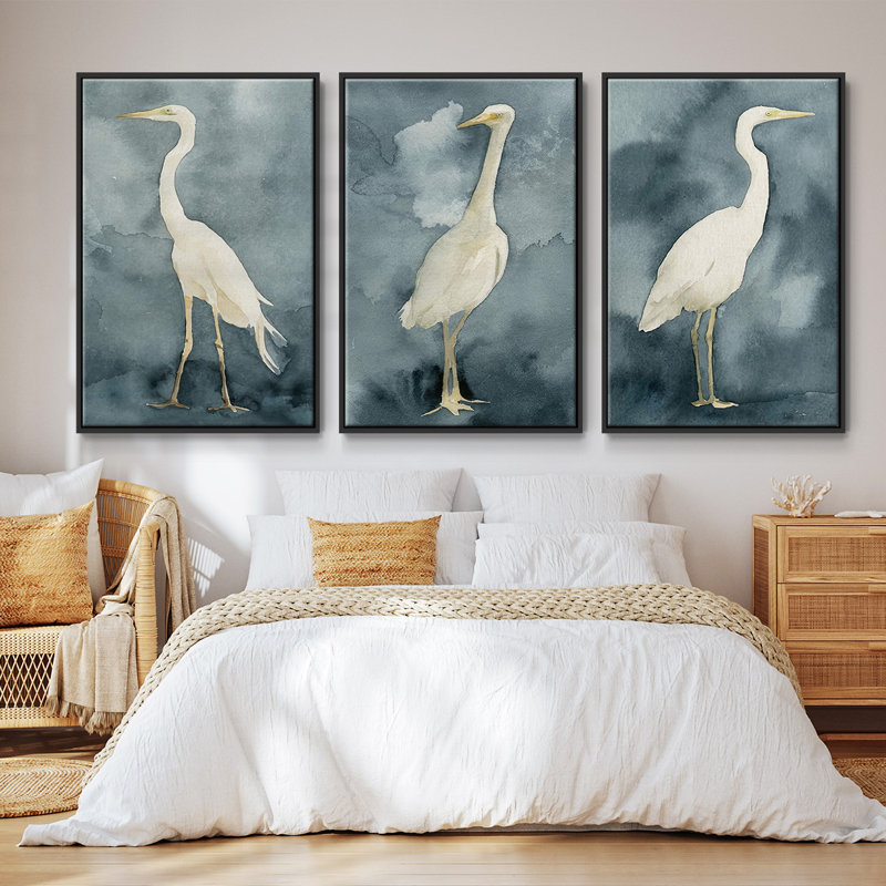 Aigrette simple I 3 pièces, Noir, H 36 po x l 72 po