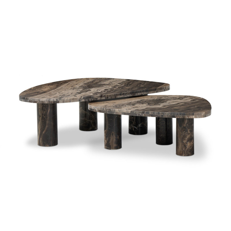 Zion Marble Nesting Coffee Table
