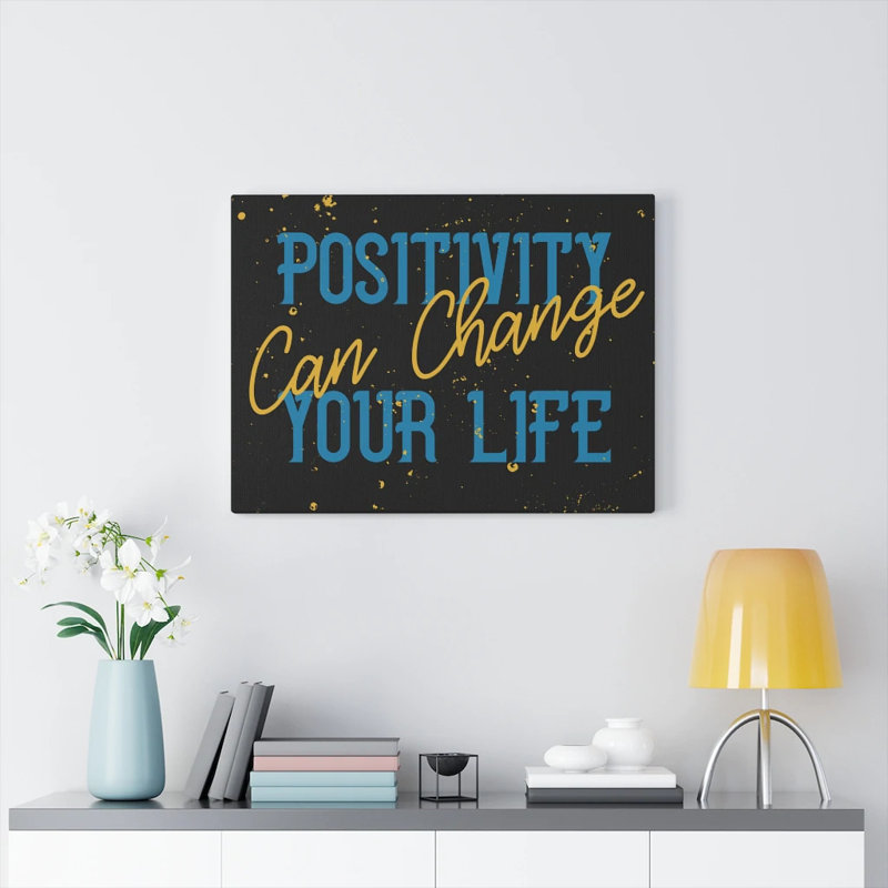 " Positivity Wall Art ", 18" H x 24" W
