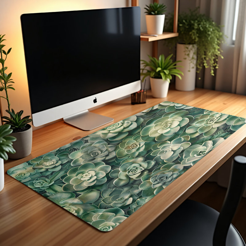 Polyester Desk Pad, 31.5x15.5
