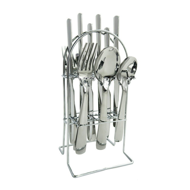 London 24 Piece Cutlery Set, Service for 6