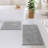 Yasmen Super Soft Absorbent Chenille Bath Rug Set with Non-Slip Backing-11004178