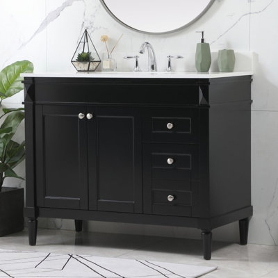 Ensemble de meuble-lavabo simple 42 po Readington