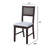 Benie 17'' H Tufted Fabric Upholstered Oak Dining Chair-89218641