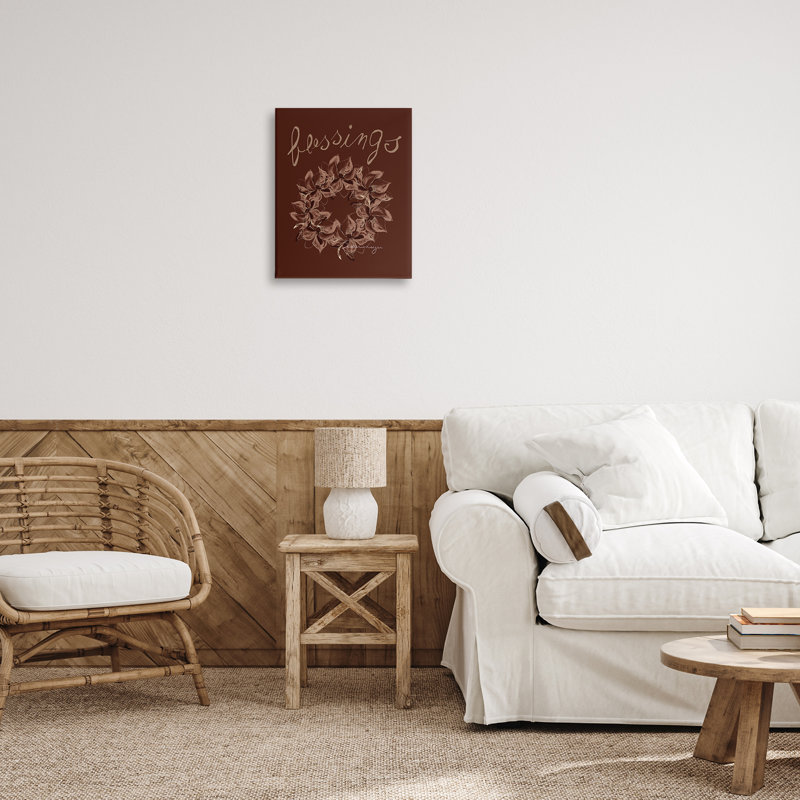 «Blessings Brown Autumn», toile par Susan Lugar, H 20 po x l 16 po
