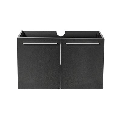 Vista 29"" Wall Hung Single Sink Bathroom Vanity Base Only -  Fresca, FCB8089BW